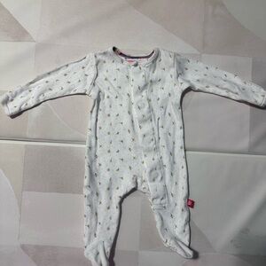 Magnetic Me White Footed One-Piece